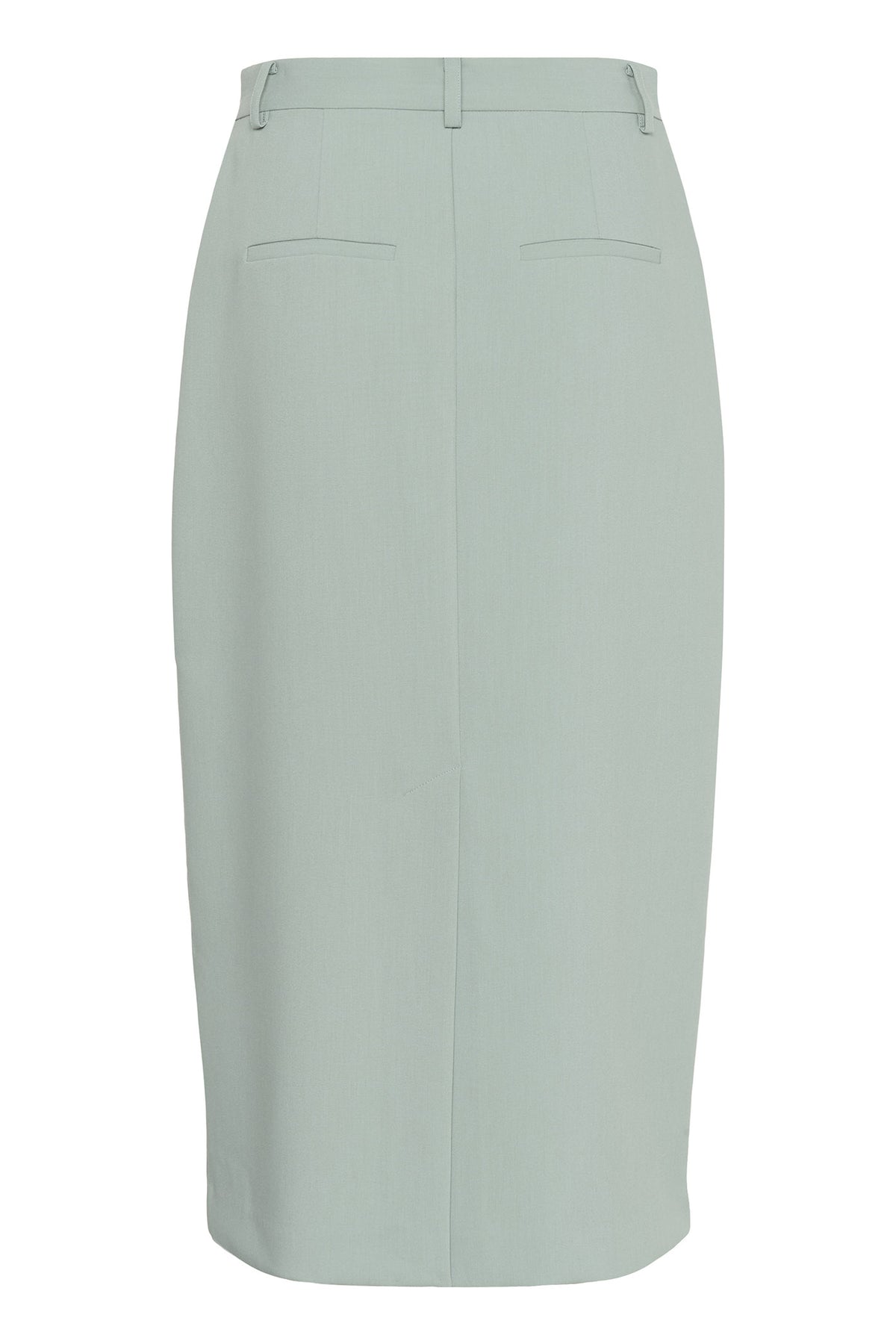 SLCorinne Long Pencil Skirt Silver Blue - 30408085