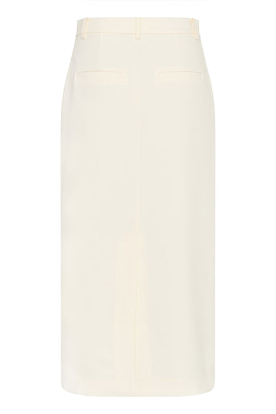 SLCorinne Long Pencil Skirt Broken White - 30408085 Thumbnail