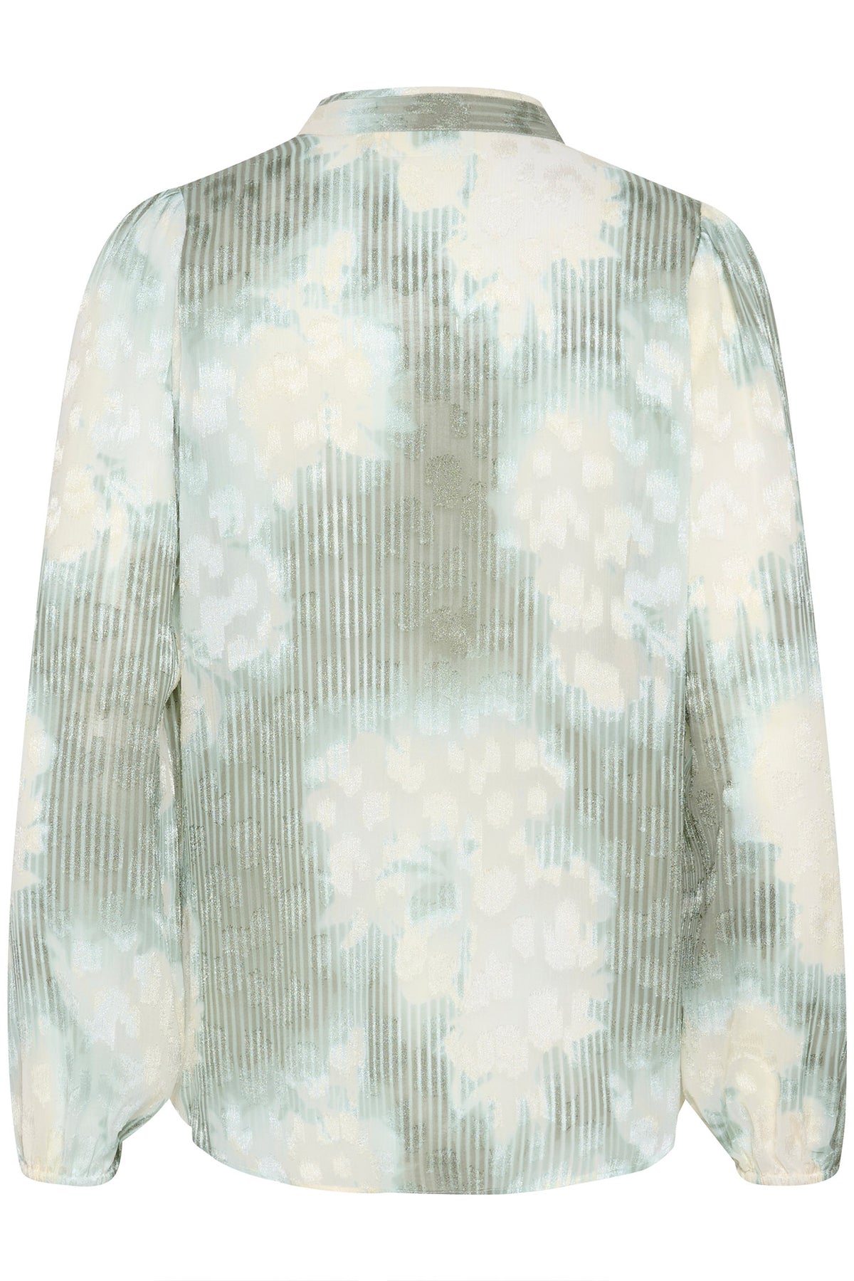 CielleIW Skjorta Grön Illuminating Florals - 30110261