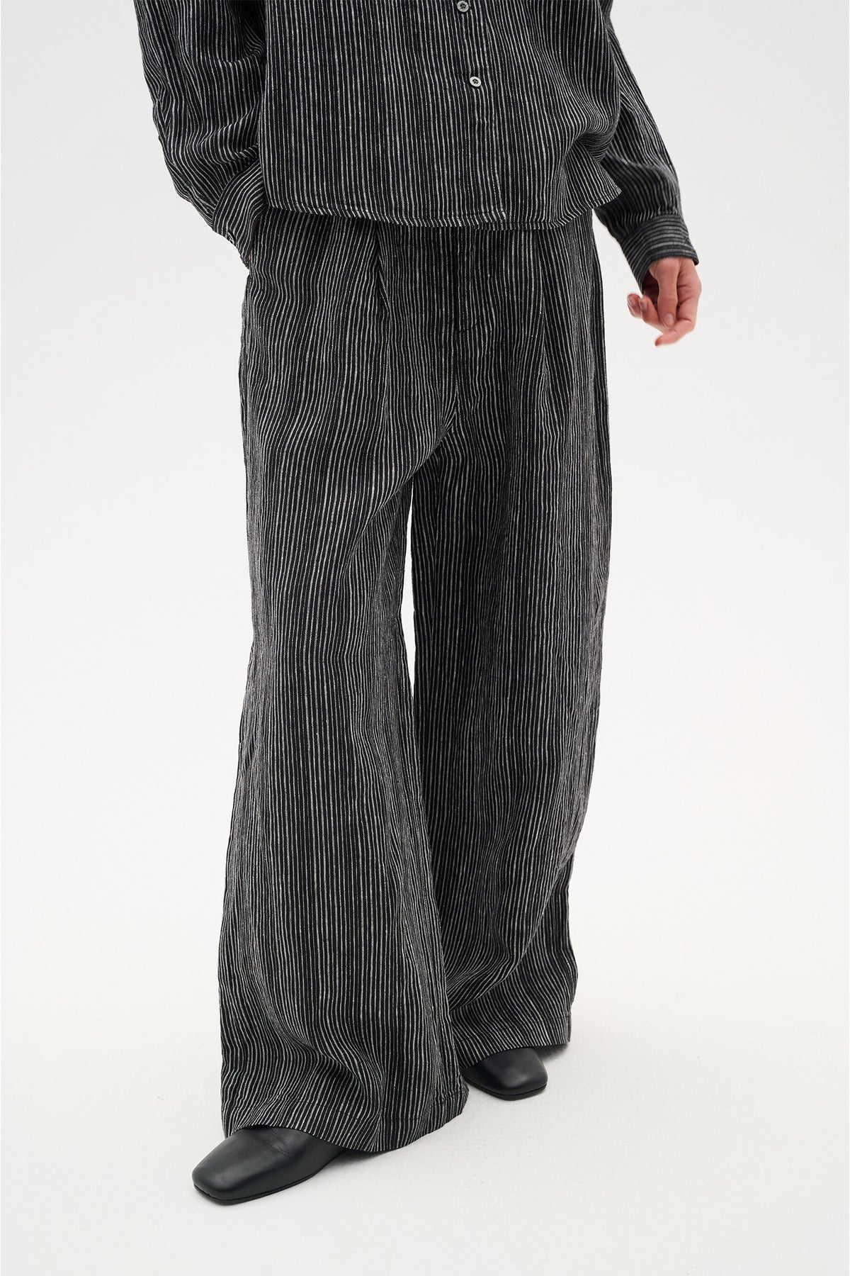 SolinaIW Pants Black Stripe - 30110486