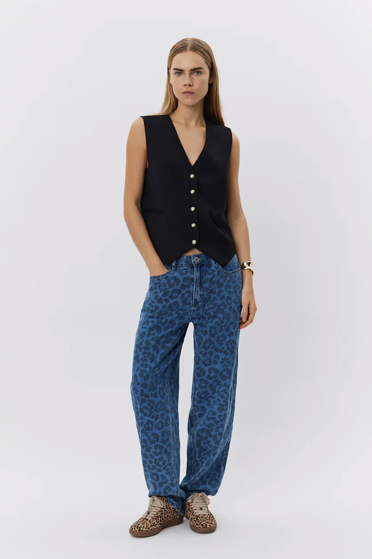 TOKYOSW JEANS 5002 Denimblå - S251120