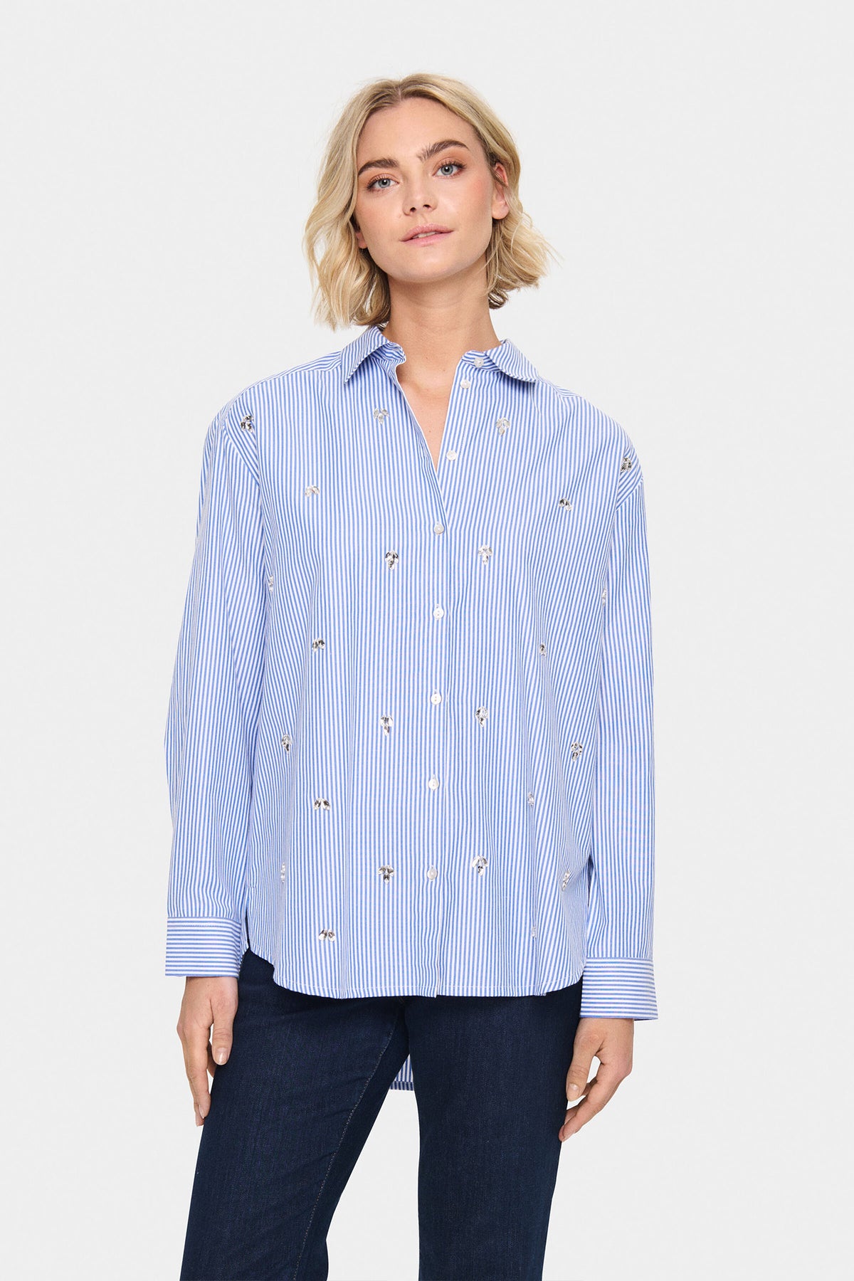 JunoSZ Skjorta Nautical Blue