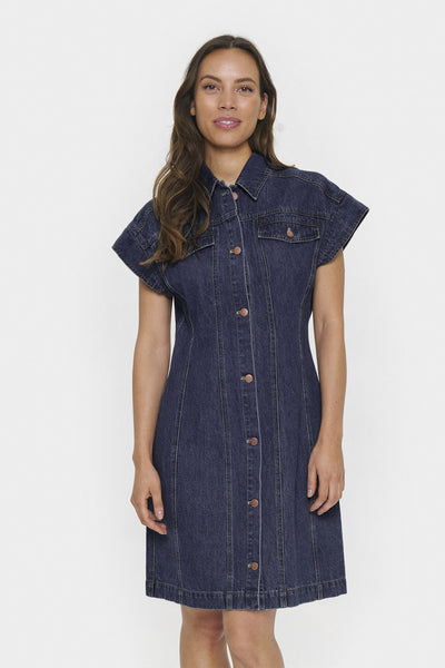 JoannSZ Klänning Medium Blå Denim Thumbnail