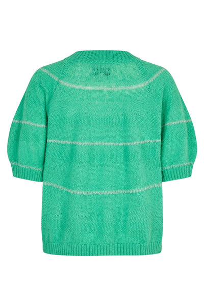 BjorkLL Jumper Knit 3/4 91 Neon Grön Thumbnail