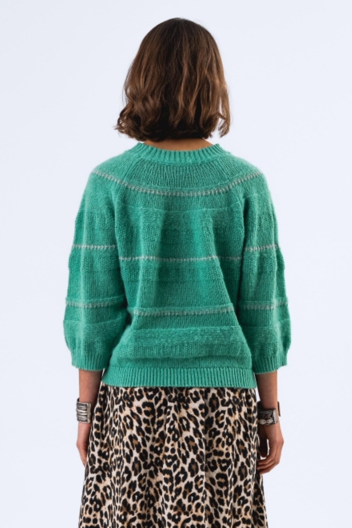 BjorkLL Jumper Knit 3/4 91 Neon Grön
