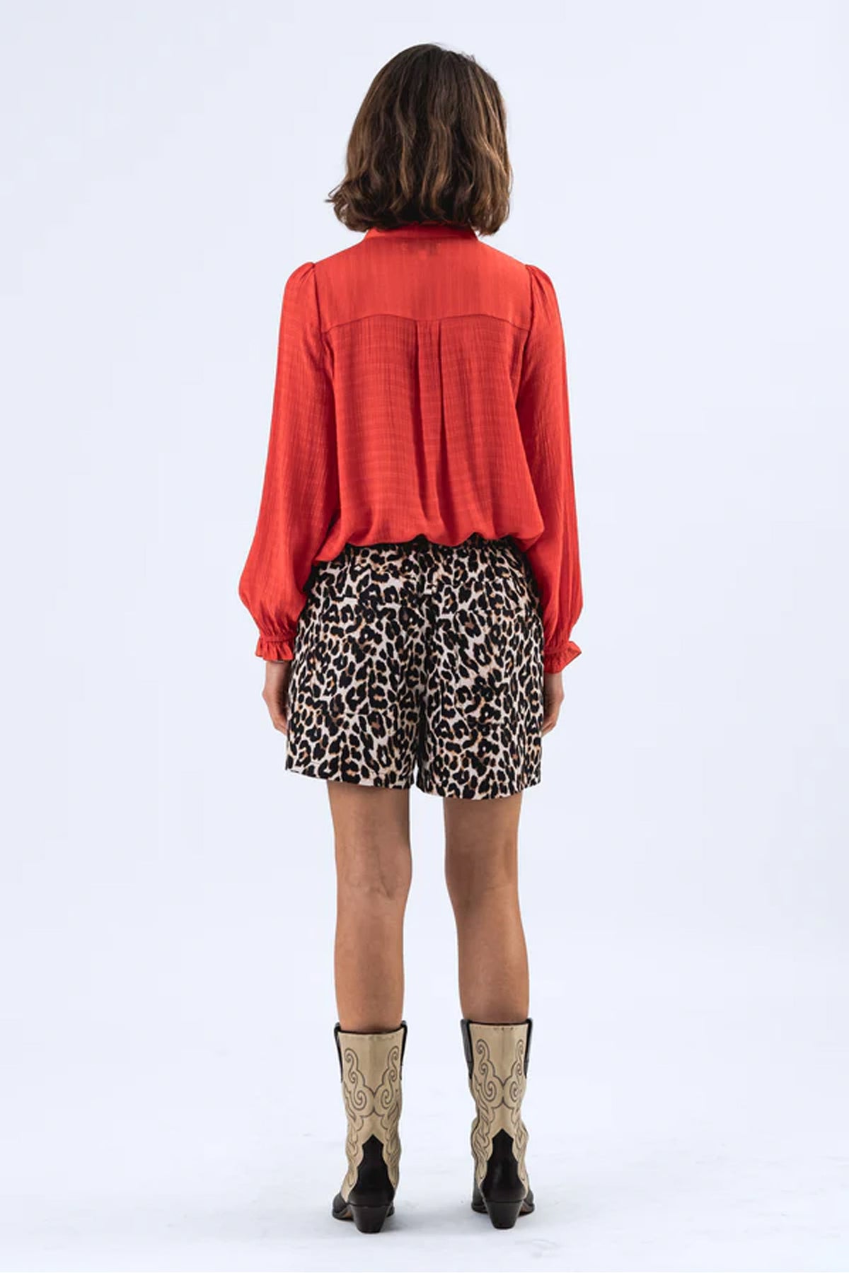 ArielLL Shirt LS 90 Coral - 25148-1035