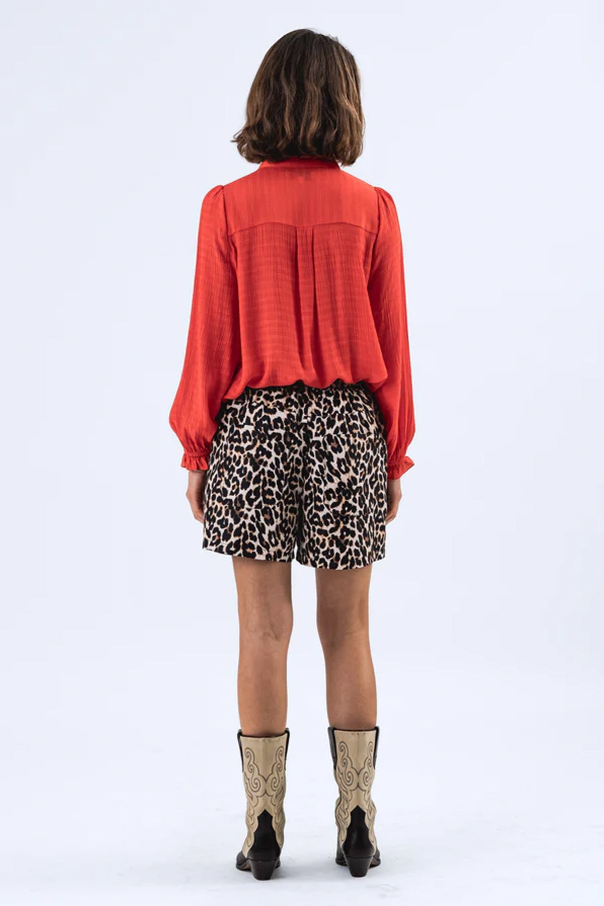 AstaLL Shorts 72 Leopardmönstrad - ES25115-2056