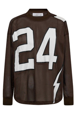 American Football LS Tee Mocca - HL10049