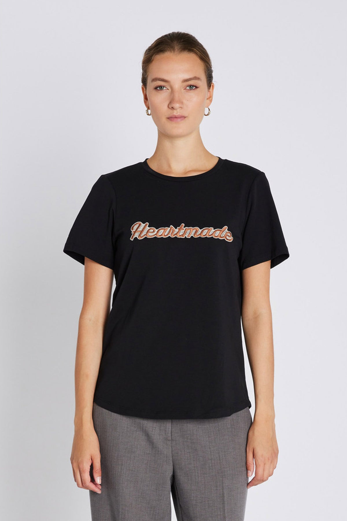400 Efia logo t-shirt 20 Svart - HM1166