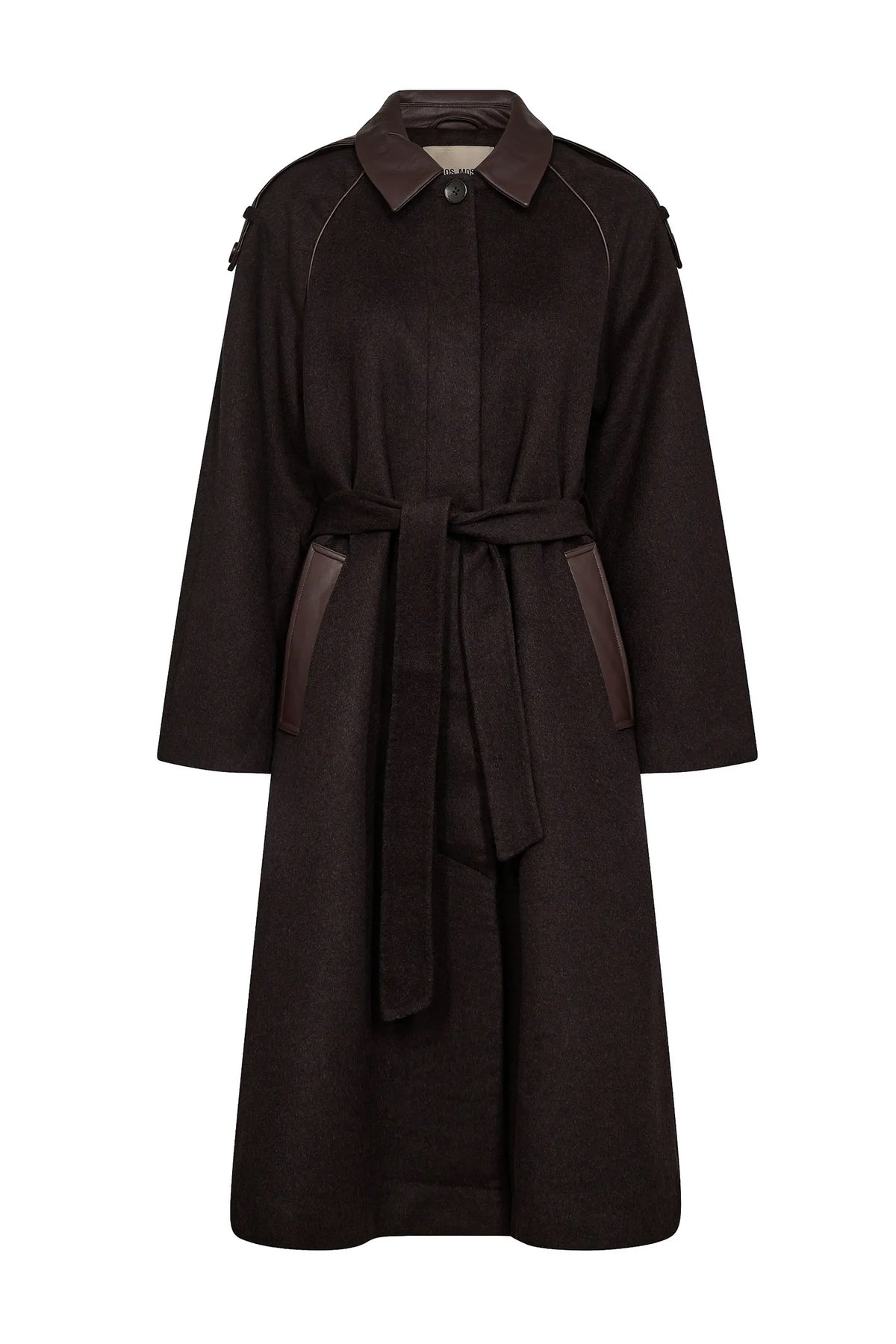 MMEva Wool Coat Chocolate Torte - 172920