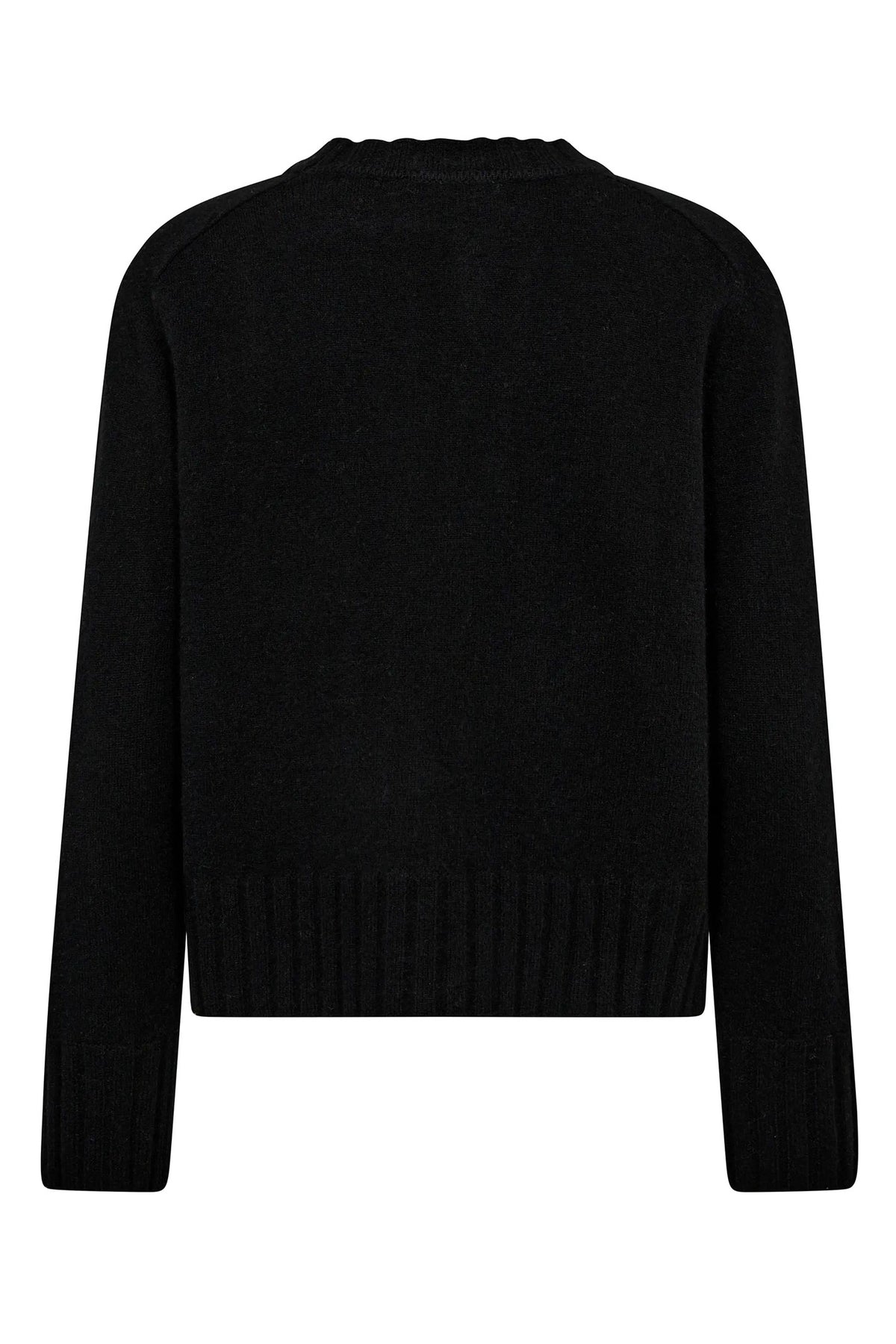 MMZari Cashmere Crewneck Knit Black - 173130