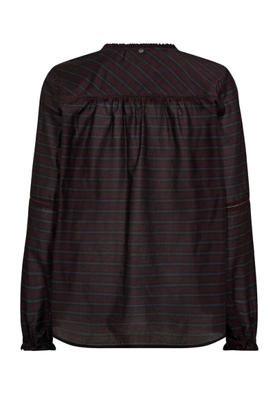 MMBenedetta Silky Shirt FUDGE - 173360 Thumbnail