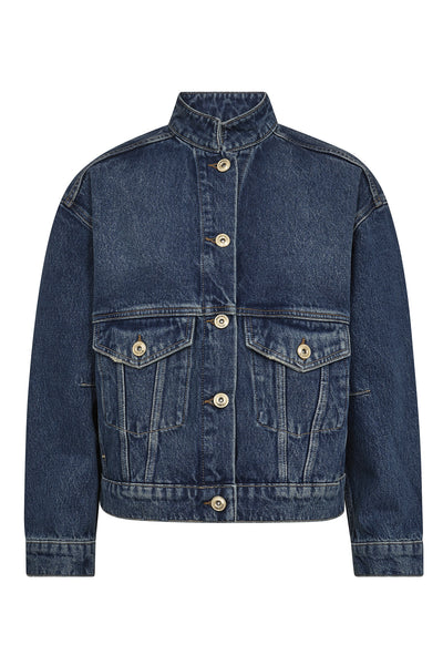 MMMavi Denimjacka Blå - 174590 Thumbnail