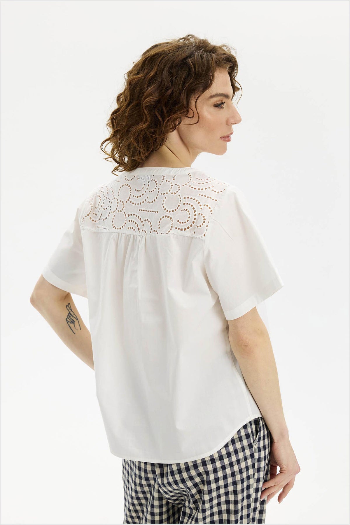 Kirsten blus Vit - 16626