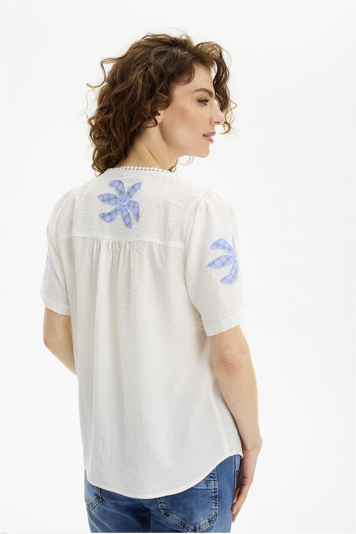 Elvira blus Vit - 16687