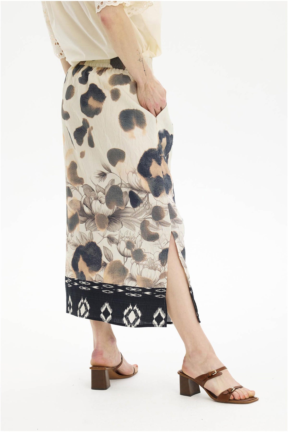 Wilma skirt Nature - 16692