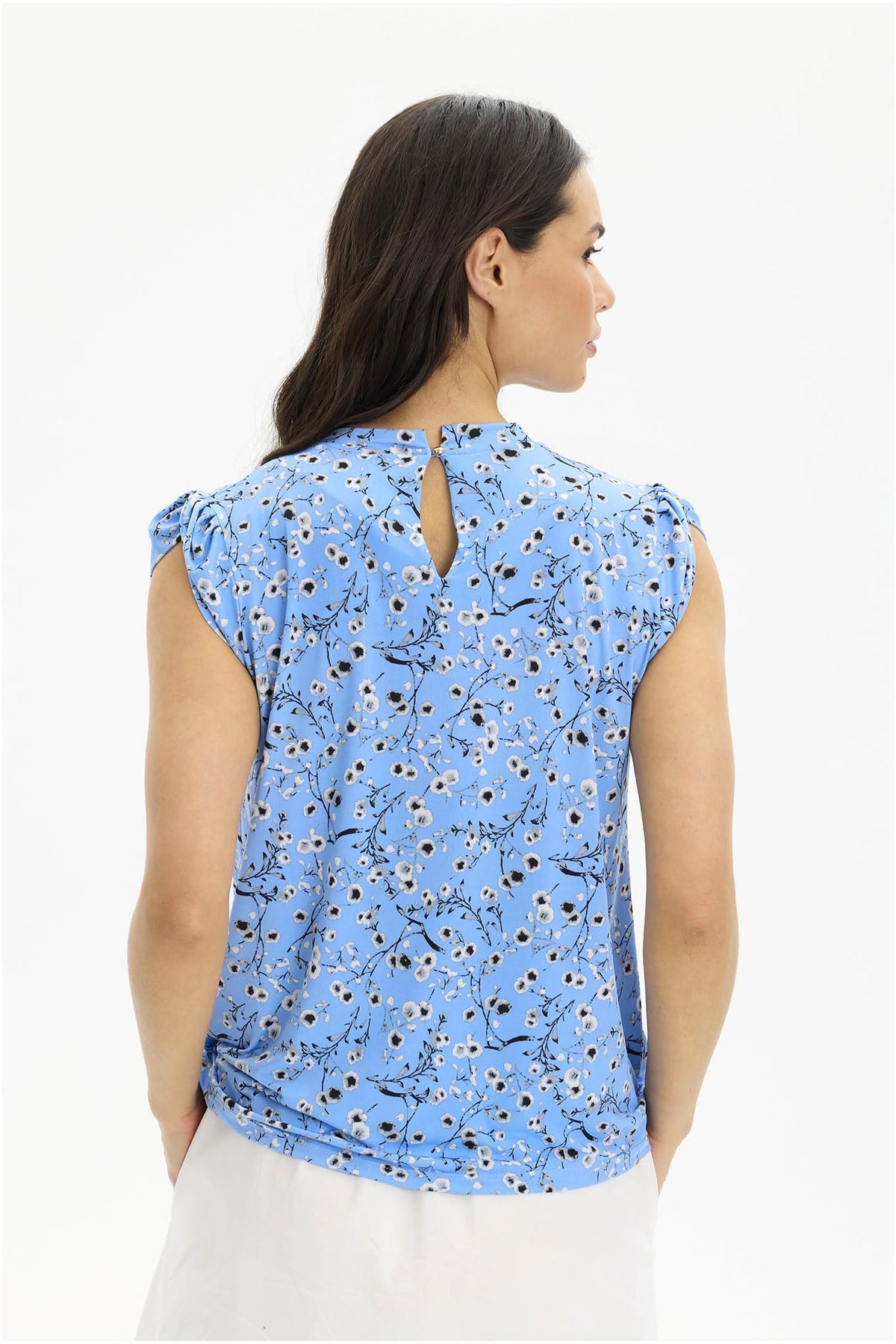 Grazia blus s/s Ljusblå - 16715