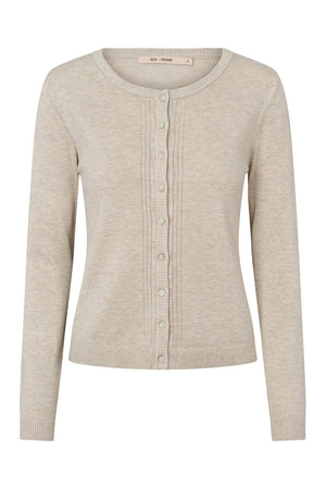 7493 Softy Heloise stickad kofta 05 .Sand
