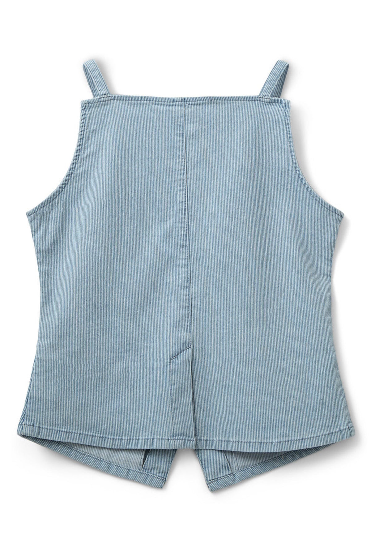 DEMISW VEST 5094 Ljusblå randig - S252115