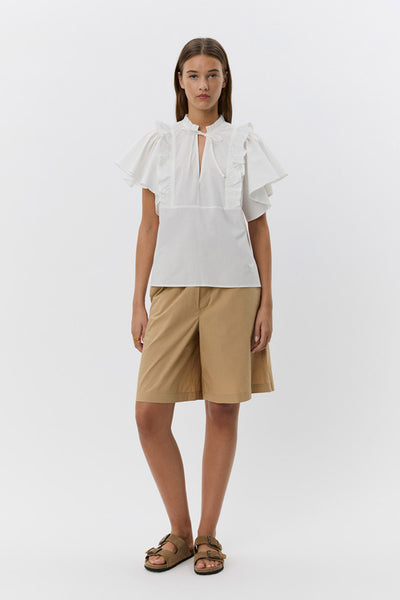MERLYSW BLOUSE 0101 Off white - S252119 Thumbnail