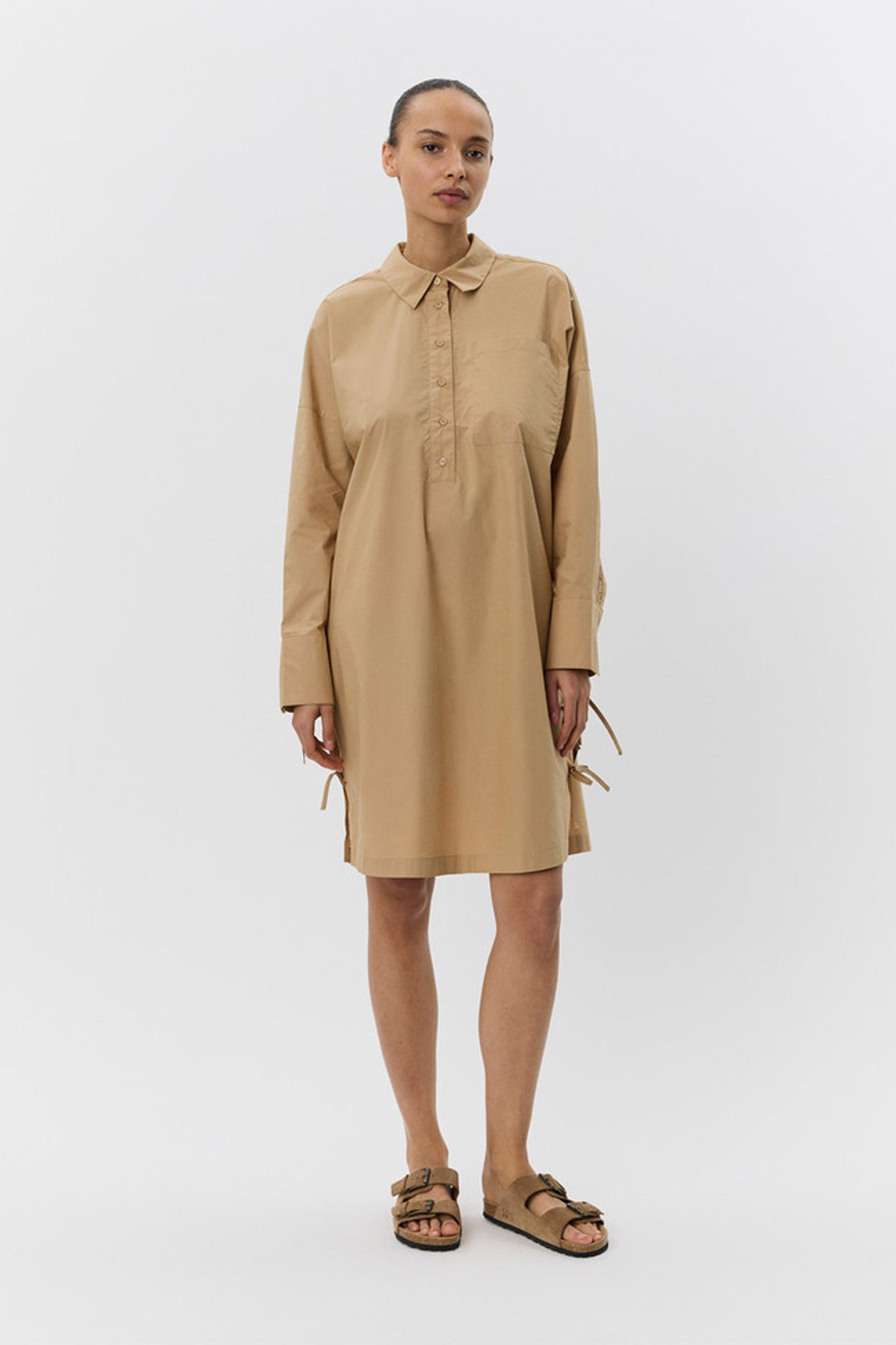 SOLENESW SKJORTA 7012 Camel - S252124