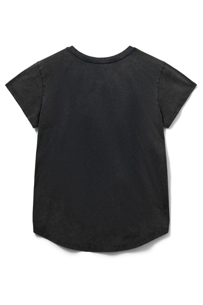ZOEYSW T-SHIRT 1015 Tvättad svart - S252370 Thumbnail