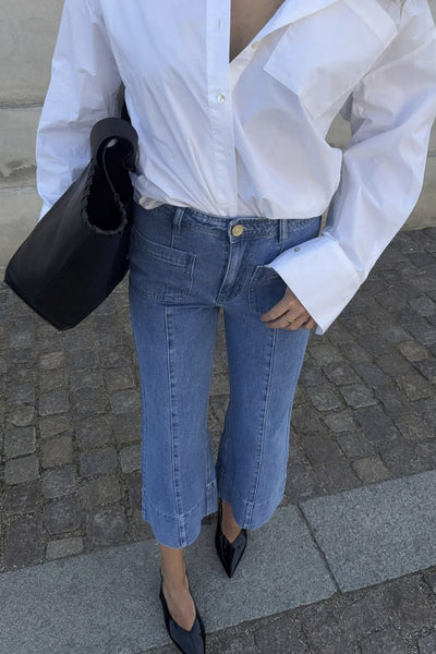 MADRIDSW JEANS 5086 Ljusdenimblå - SNOS612 Thumbnail
