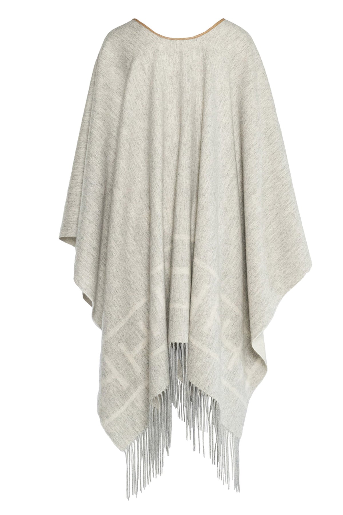 HÉST Shawl 7001 Grey Melange - 2510330252