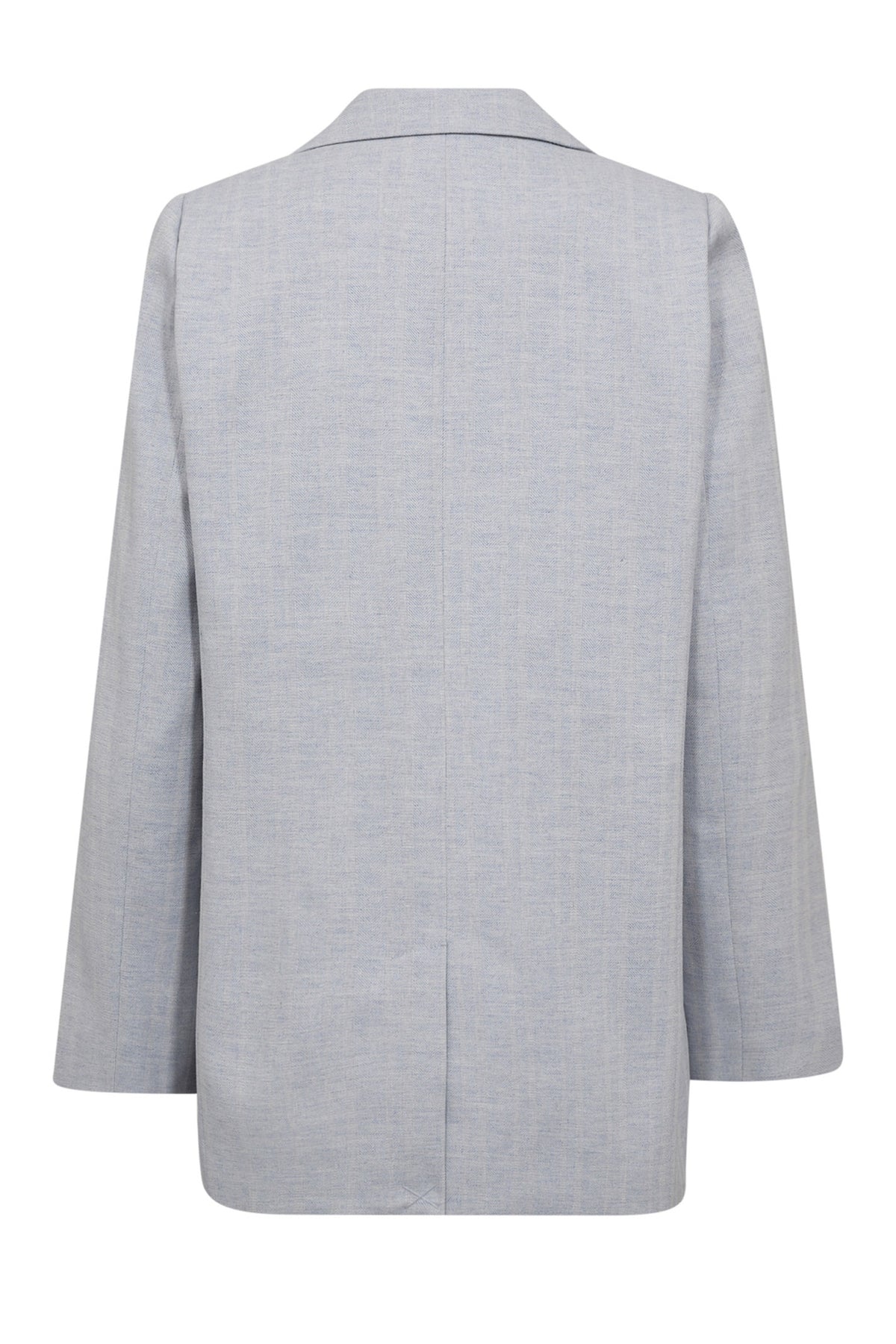 LisaCC Linen Single Blazer 512-Ljusblå - 30305