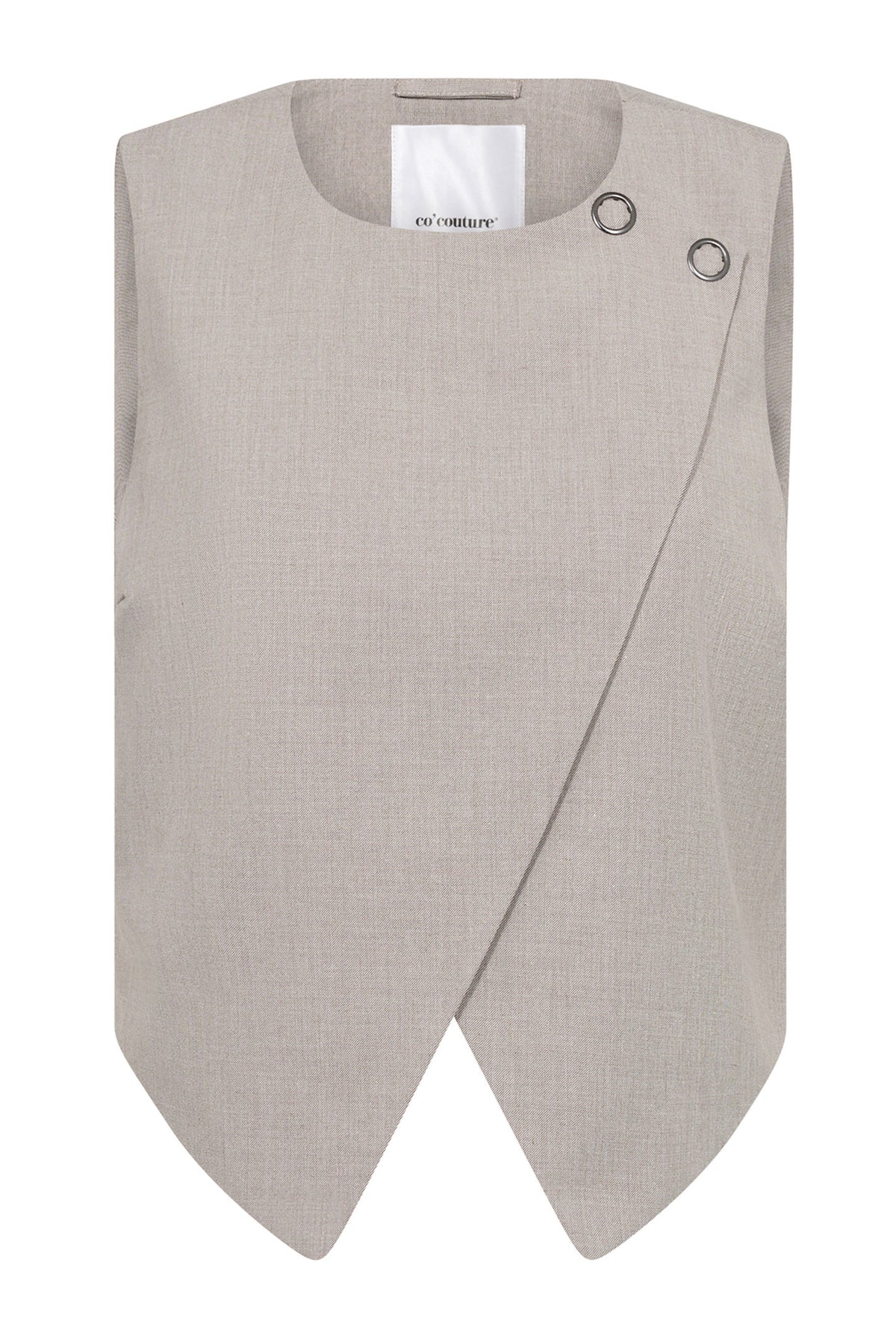 VidaCC Wrap Vest 118-Cashew - 30310