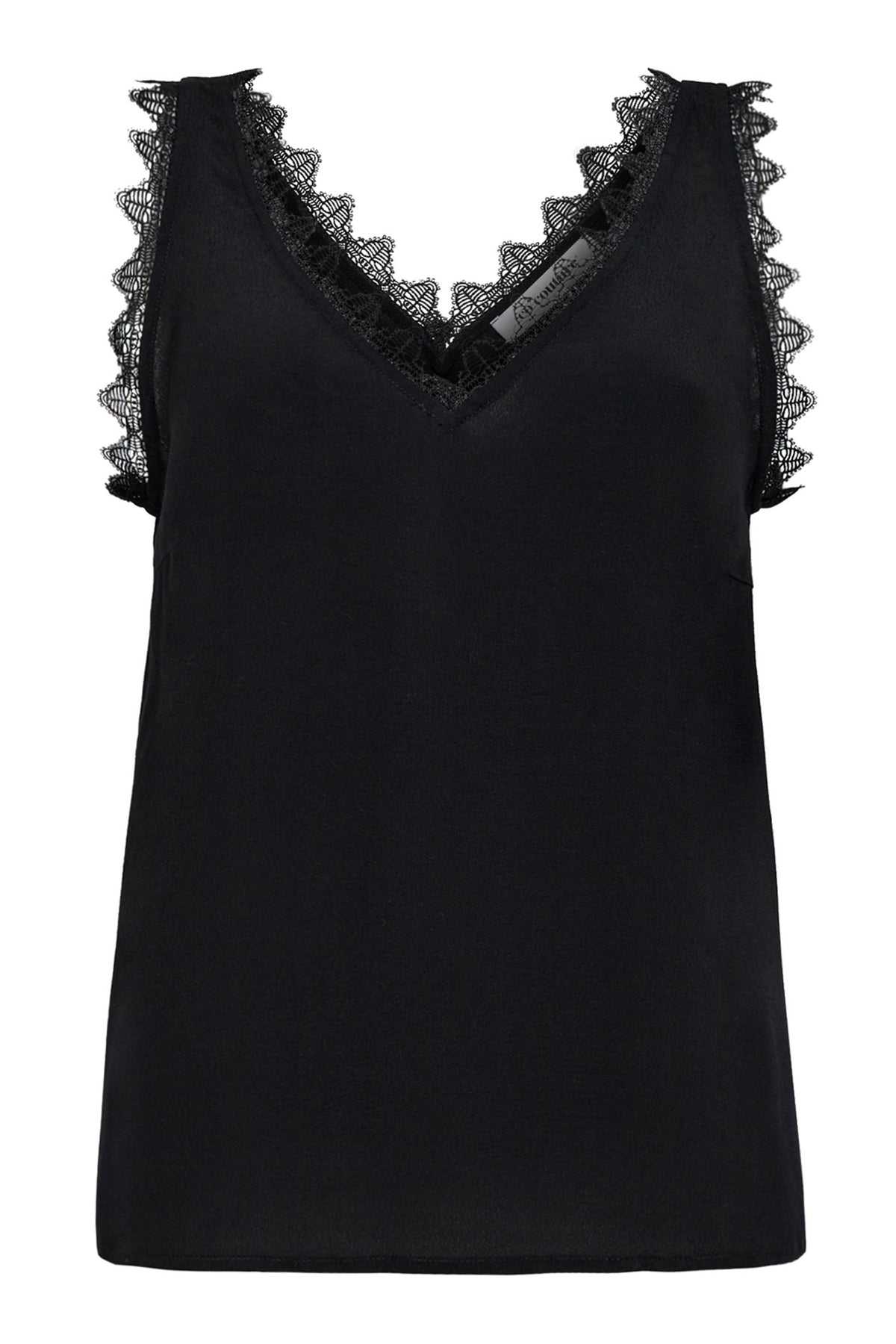PerinCC Lace Singlet 96-Black - 35833