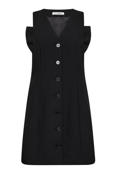 VolaCC Bow Dress 96-Black - 36463 Thumbnail