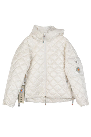 GINNY KORT DIAMANTJACKA POP. Vit - GINNY KORT DIAMANT
