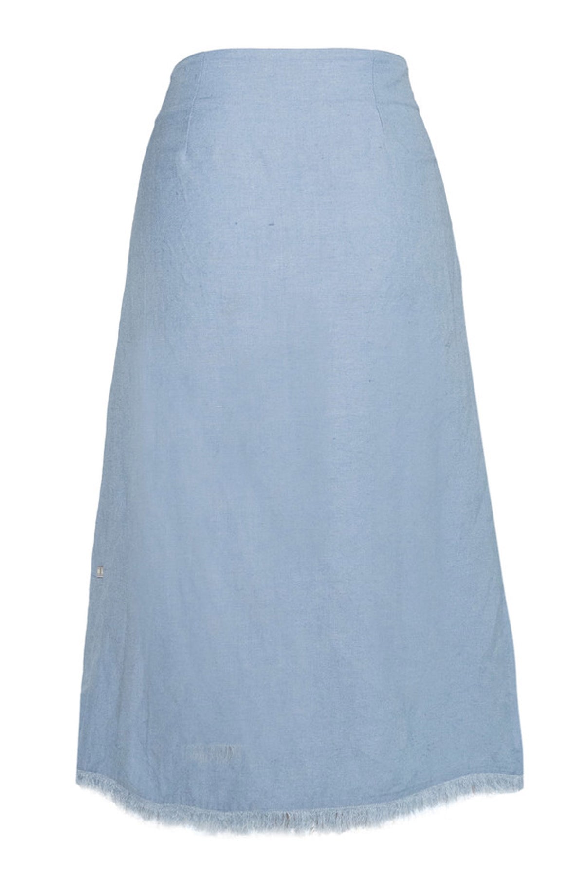 LILA Linnekjol 4003 Faded Denim - 2510150206
