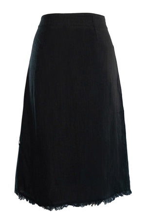 LILA Linnekjol 9000 Jet Black - 2510150206