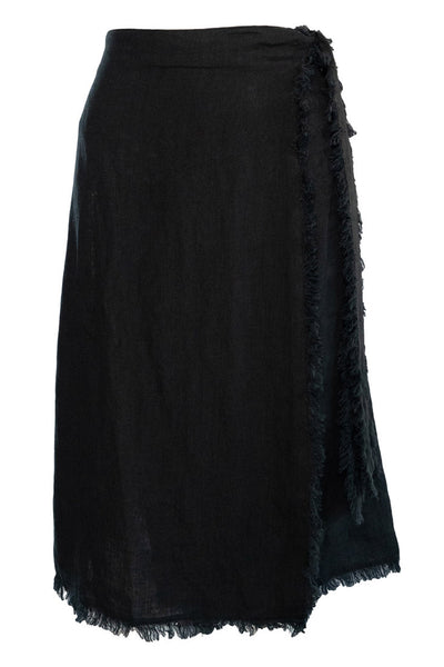LILA Linnekjol 9000 Jet Black - 2510150206 Thumbnail