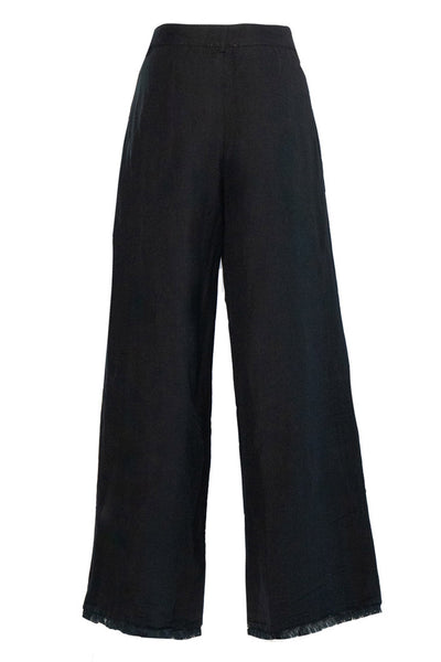 LILA Linnebyxor 9000 Jet Black - 2510230228 Thumbnail