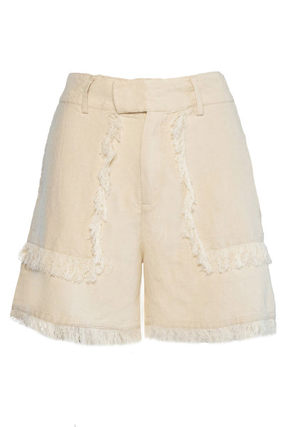 LILA Linneshorts 6503 Summer Sand - 2510240205 Thumbnail