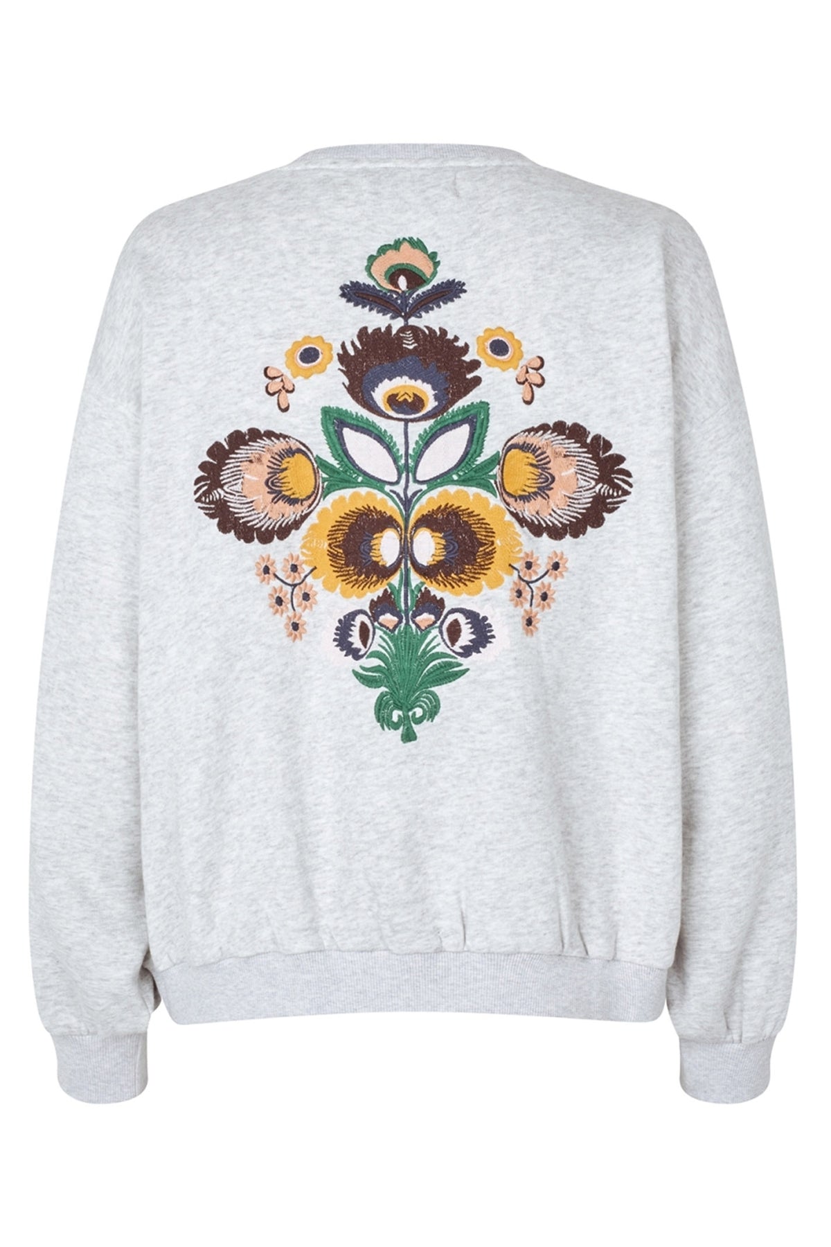 SydneyLL Sweatshirt LS 13 Light Grey Melange - 25249-1033