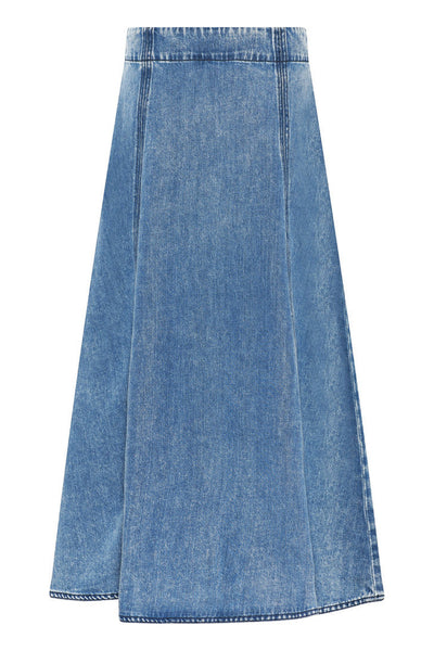 PlatieBBAliya kjol Blue Denim - BBW4557 Thumbnail