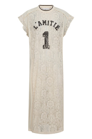 Spetsklänning Football Frill Pearl - HL10132