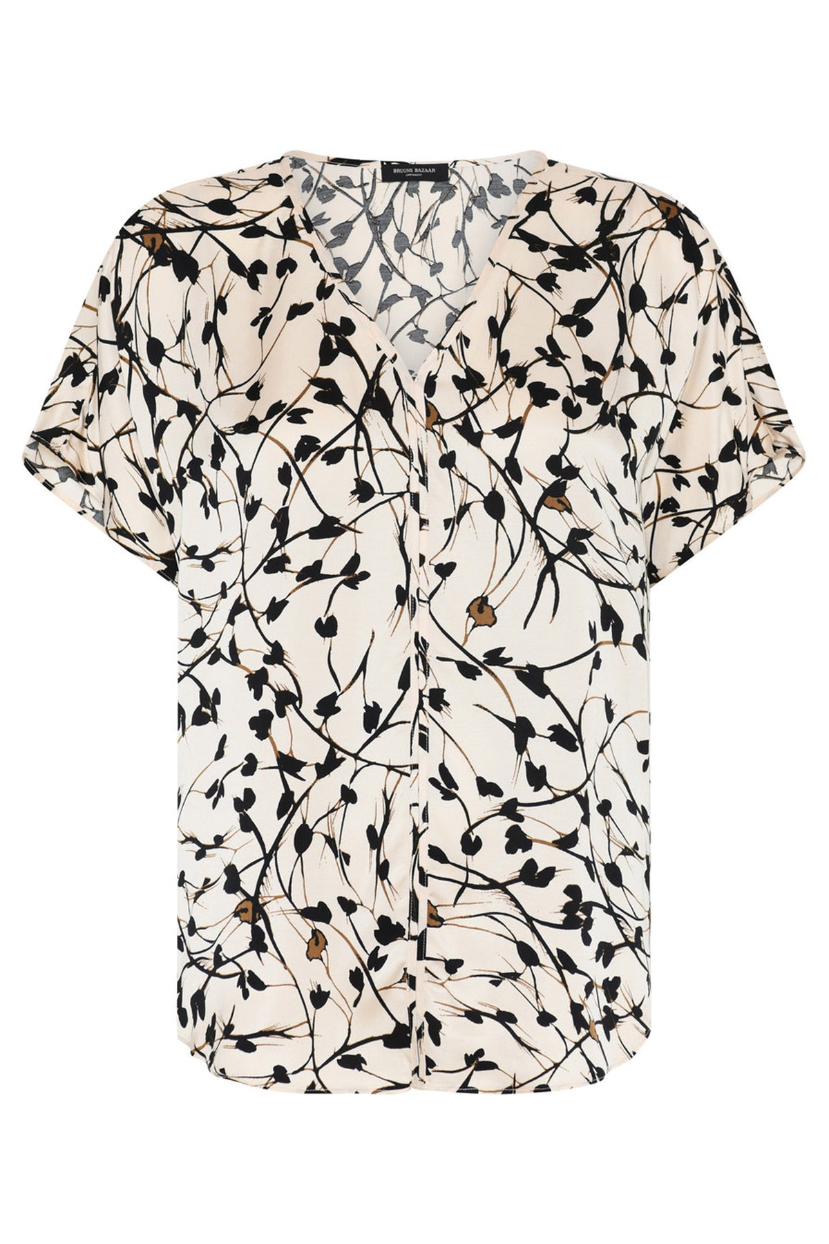 FloretBBPhina blus White Cream AOP - BBW4586