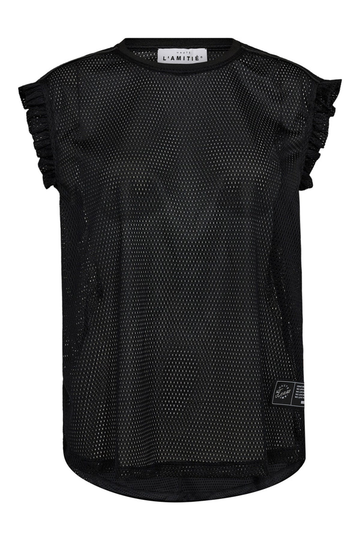 Drift Frill Sports Top Svart - HL10106