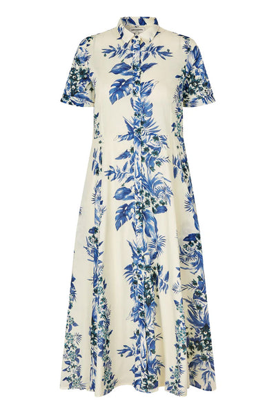 BlakeLL Maxi Dress LS 20 Blue - 25225-3017 Thumbnail