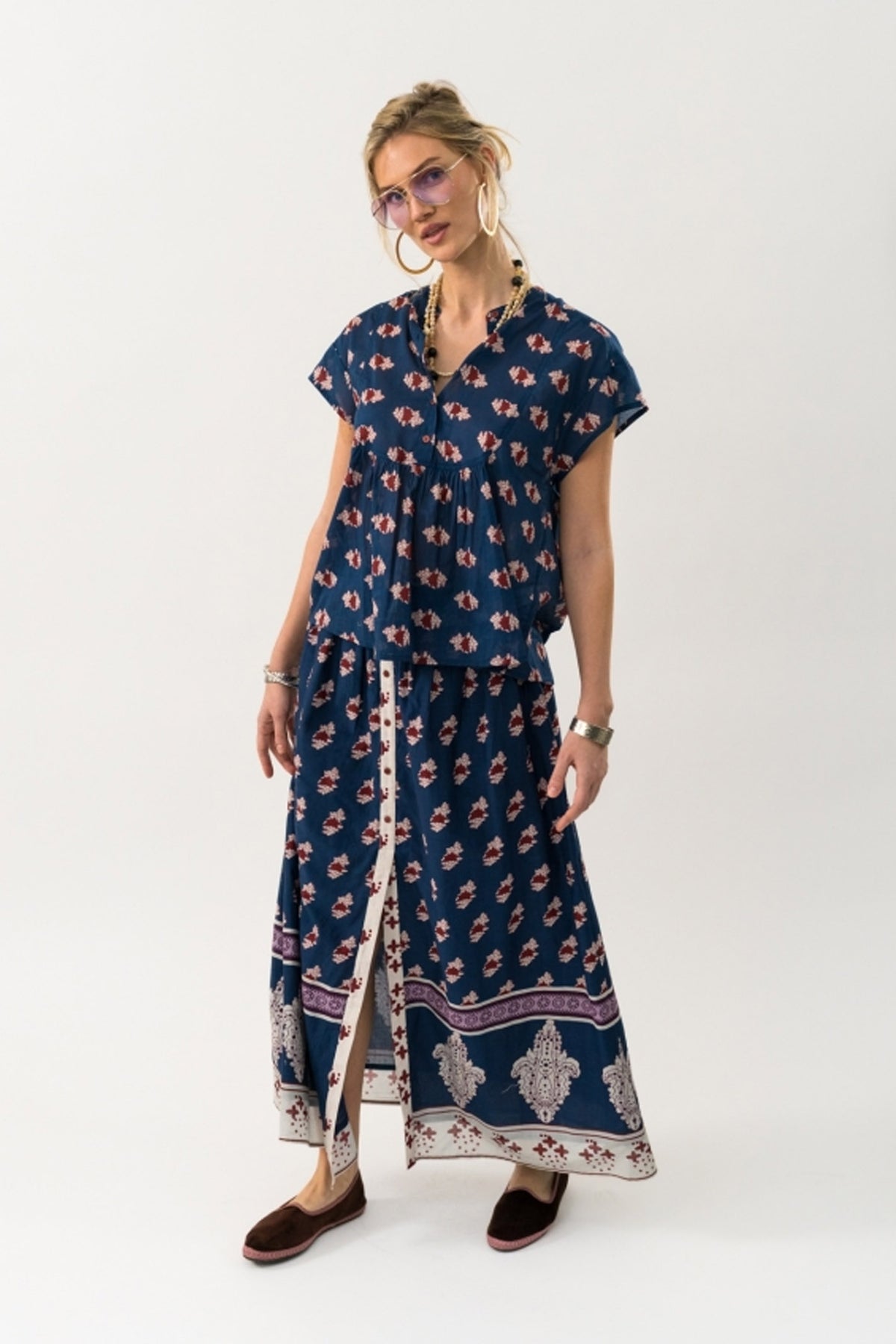MollyLL Top SS 23 Mörkblå - 25253-1035