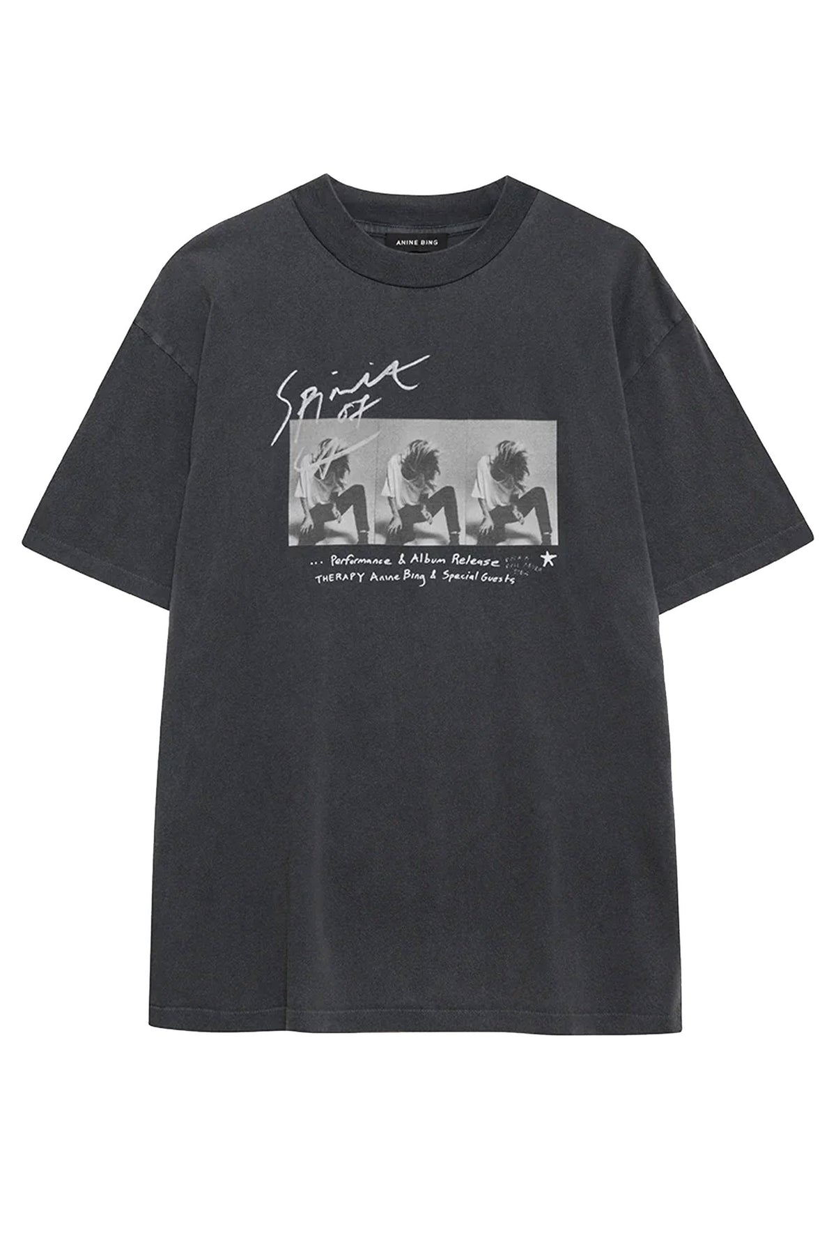 ASHTON TEE CONCERT Svart - A-08-11305