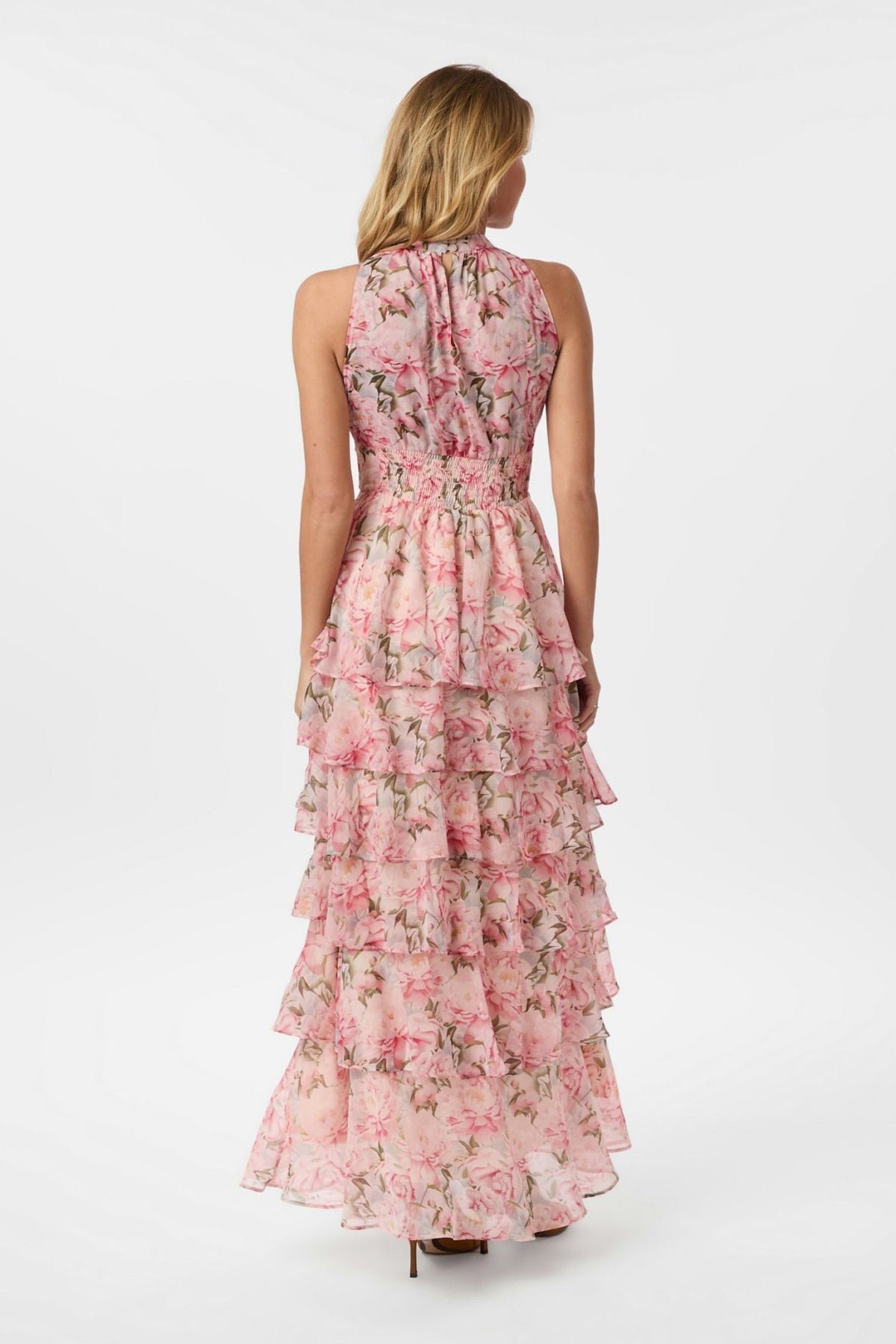 MARLI FLOWER CHIFFON Ros