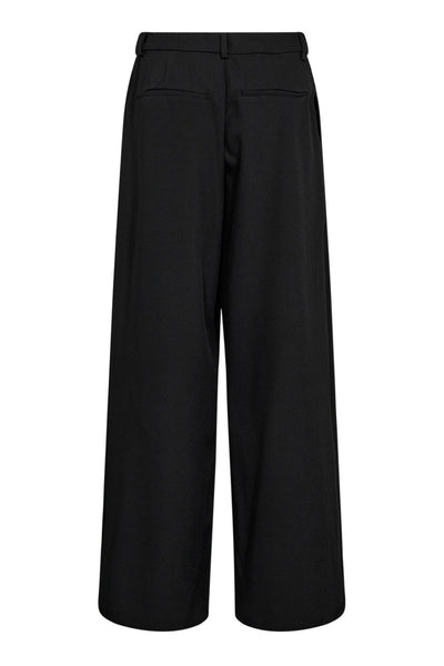 LunaCC Eyelet Wide Pant 96-Black - 31554 Thumbnail