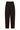 VolaCC Carrot Pleat Pant 145-Dark Brown - 31560