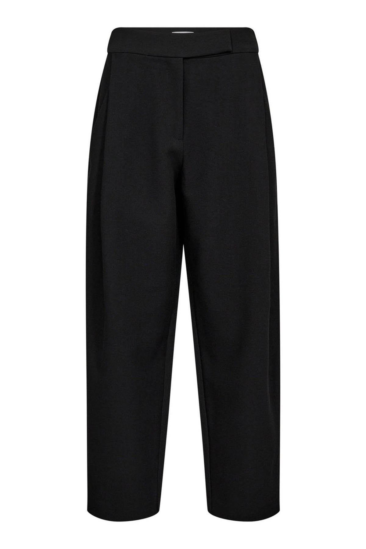 VolaCC Carrot Pleat Pant 96-Black - 31560